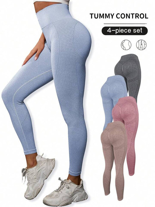 4 Leggings Push Up