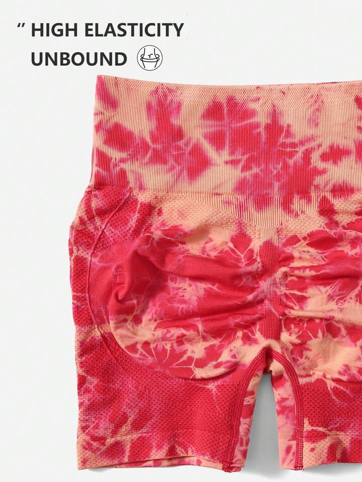 3 Shorts Tie-Dye Push Up