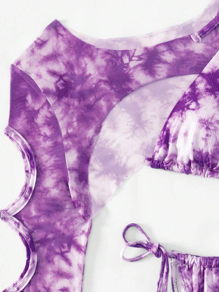 Conjunto de Bikini Tie-Dye